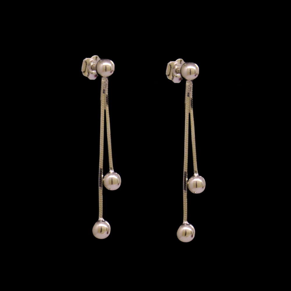 18k White Gold Earrings